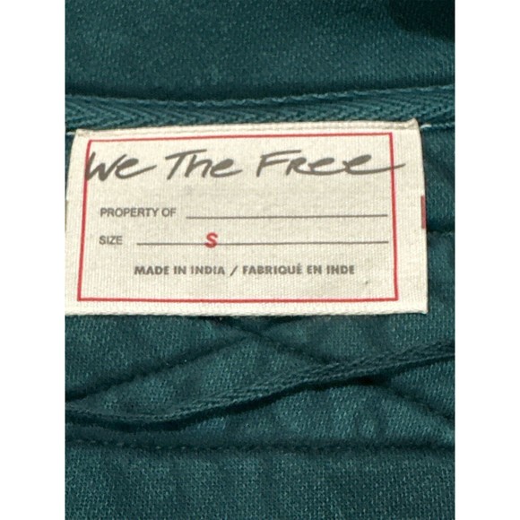 Free People We The Free Loui Cardi Jacket Top Oversized Ribbed  Sz S EUC - Picture 3 of 4